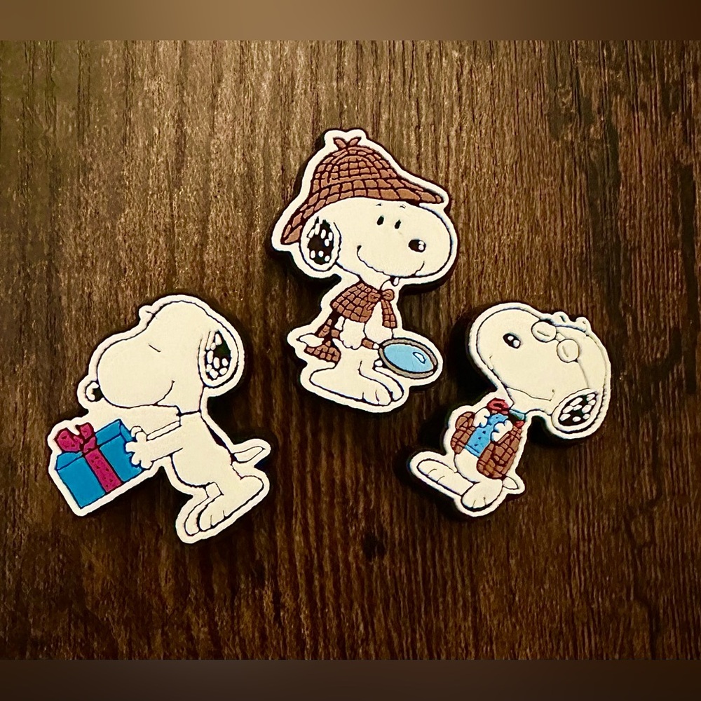 Snoopy Croc Jibbitz - Set of 3